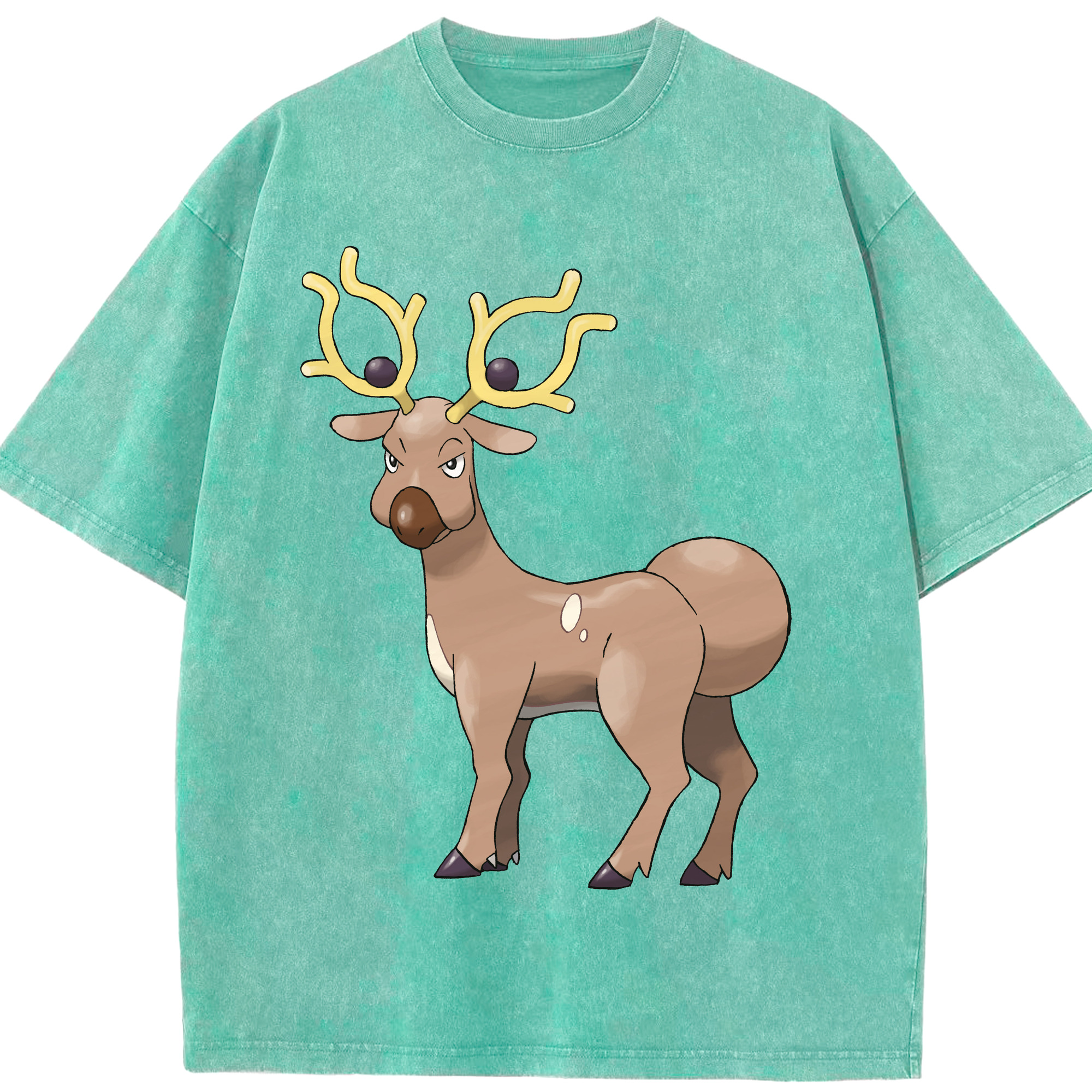 （画像用） ポケットモンスター Pokémon 綿100% ヴィンテージ風 半袖Tシャツ（フロントプリント）